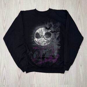 The Nightmare Before Christmas Vintage Y2K Black Crewneck Size Women’s Medium